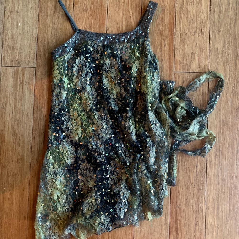 Black+Gold Kids Lyrical/Contemporary Costume